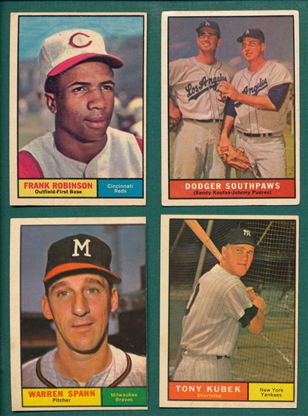 1961 Topps Lot of (277) W/ Frank Robinson