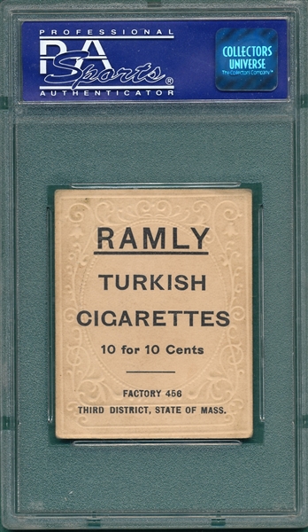 1909 T204 Freeman Ramly Cigarettes PSA 3