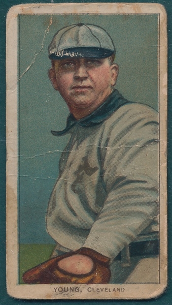 1909-1911 T206 Cy Young, Glove, Polar Bear