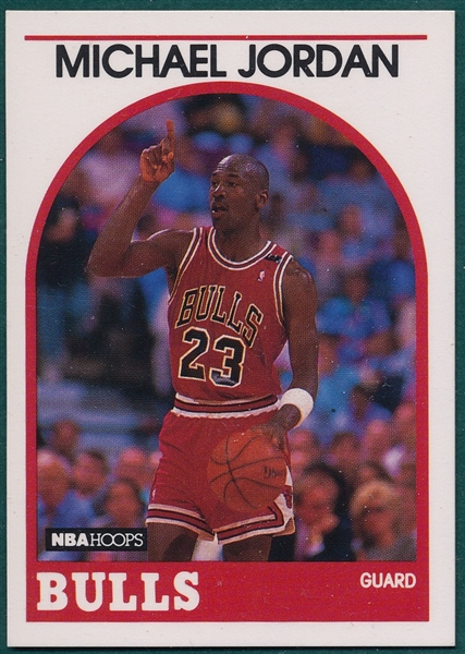 1990 Hoops #200 Michael Jordan, Lot of (7) 