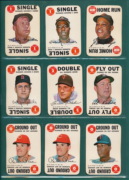 1968 Topps Game Lot of (44) W/ Mantle