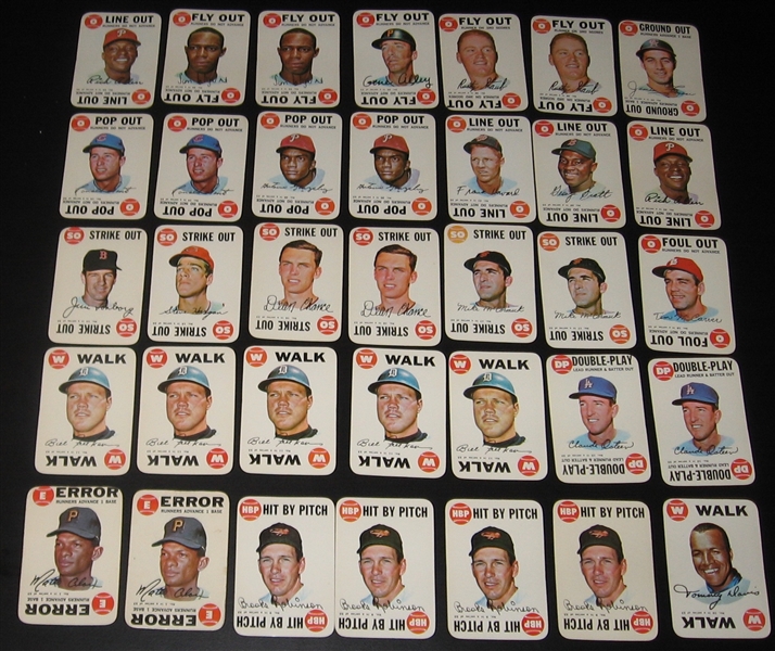1968 Topps Game Lot of (44) W/ Mantle