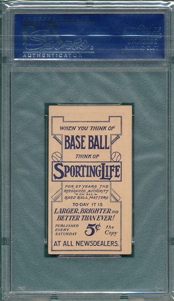 1911 M116 Bridwell Sporting Life, PSA 5