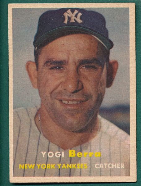 1957 Topps #2 Yogi Berra 