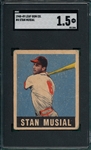 1948 Leaf #4 Stan Musial SGC 1.5 *Rookie*