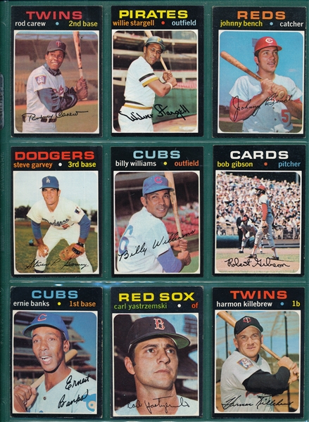 1971 Topps Baseball Complete Set (752) 