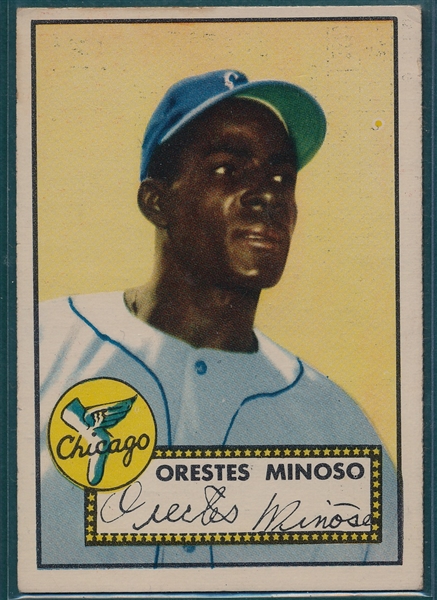1952 Topps #195 Orestes Minoso *Rookie*