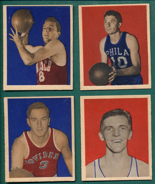 1948 Bowman Basketball Lot of (26) W/ #9 Phillip & #34 Fulks