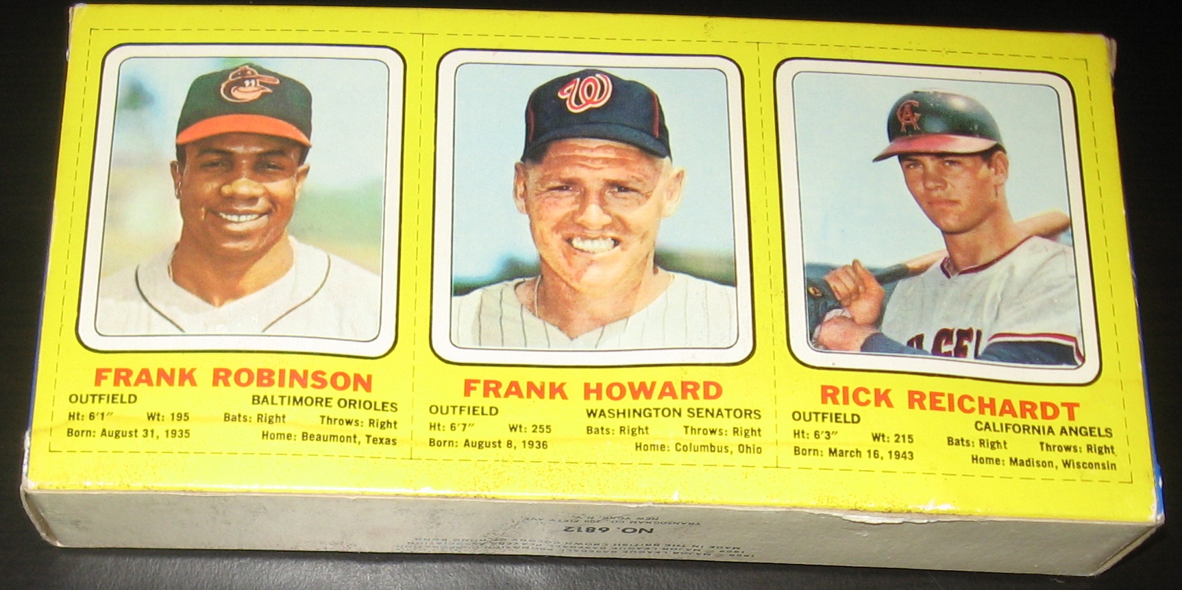 Lot Detail - 1970 Transogram Complete Box W/ Frank Robinson
