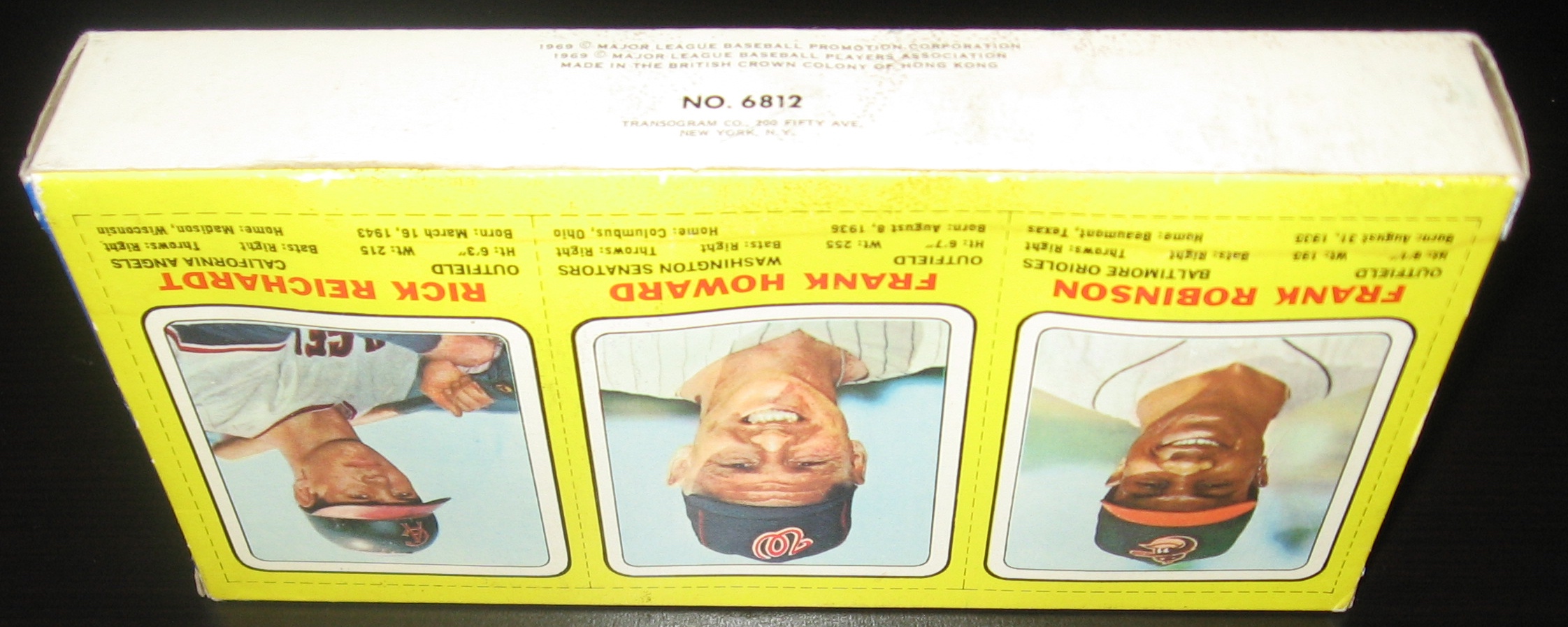 Lot Detail - 1970 Transogram Complete Box W/ Frank Robinson