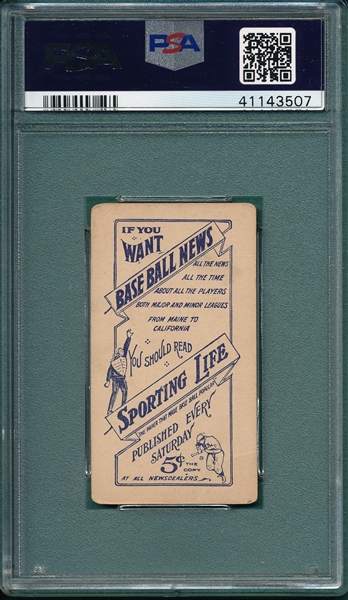 1911 M116 Waddell Sporting Life PSA 2 *Blue* 