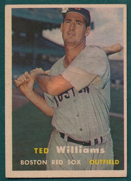 1957 Topps #1 Ted Williams