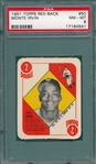1951 Topps Red Back #50 Monte Irvin PSA 8 *Rookie*