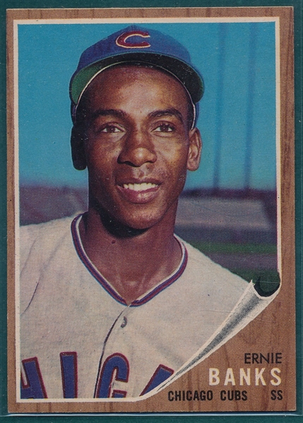 1962 Topps #25 Ernie Banks