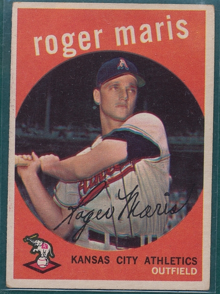 1959 Topps #202 Roger Maris 