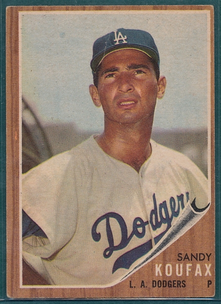 1962 Topps #5 Sandy Koufax
