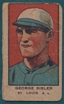 1921 W551 Strip Card #8 George Sisler