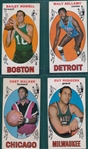 1969 Topps Basketball Lot of (100) W/ #95 Bellamy