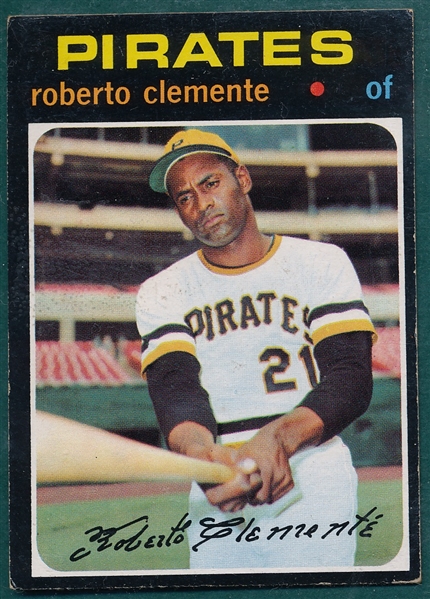 1971 Topps #630 Roberto Clemente