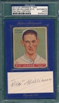 2013 Historic Autographs Originals, 1933, #82 Dib Williams, PSA Authentic
