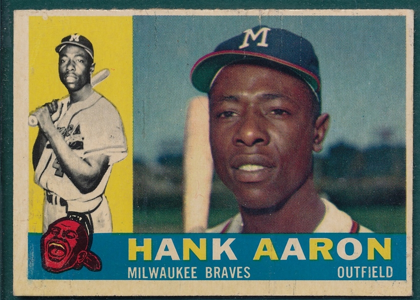1960 Topps #300 Hank Aaron