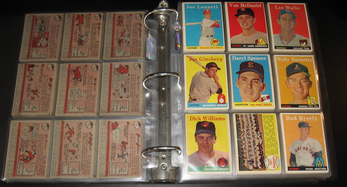 1958 Topps Baseball Partial Set (462/495) 
