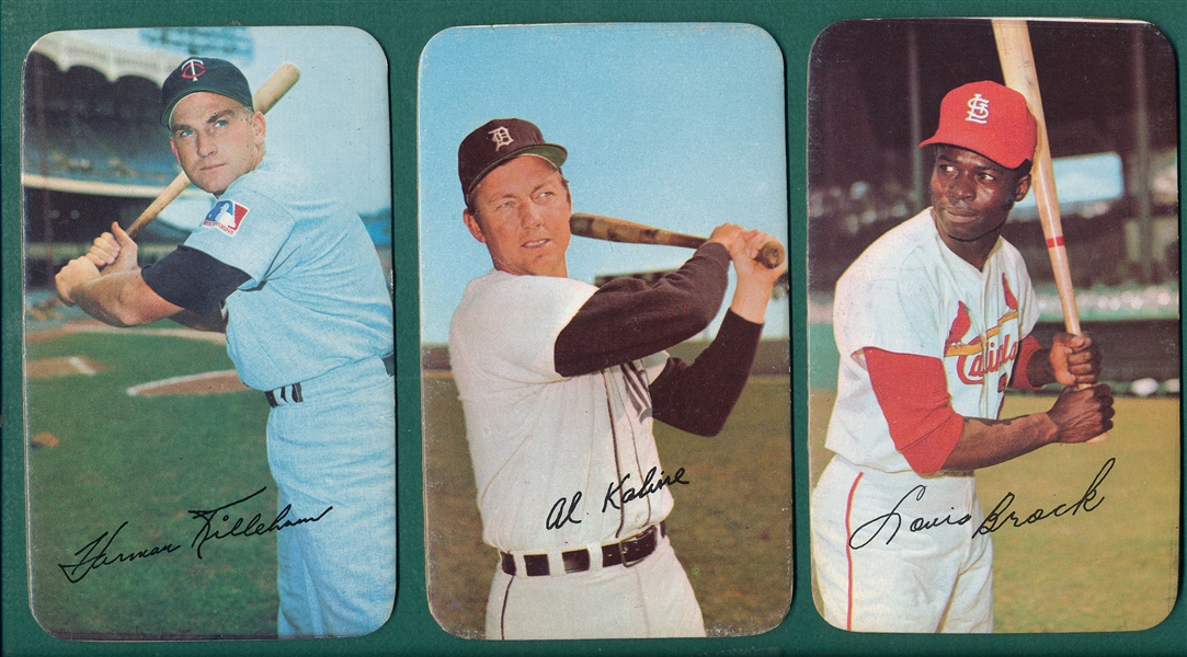 1970/71 Topps Supers Lot of (5) W/ Killebrew