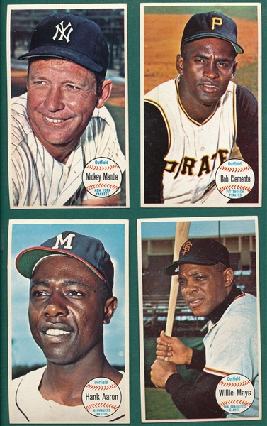 1964 Topps Giants Partial Set (25/60) W/ Mantle