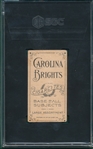1909-1911 T206 Fred Burchell Carolina Brights Cigarettes SGC 2