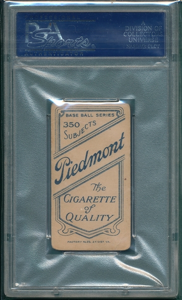 1909-1911 T206 Dahlen, Boston, Piedmont Cigarettes PSA 2 *350 Series*