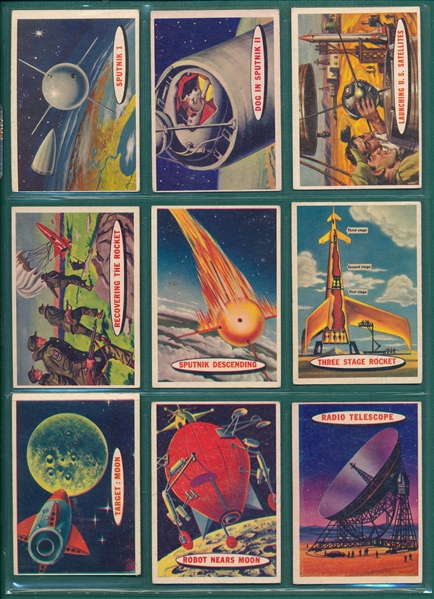 1957 Topps Space Cards Complete Set (88)