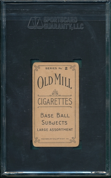 1910 T210-2 Revelle Old Mill Cigarettes SGC 40