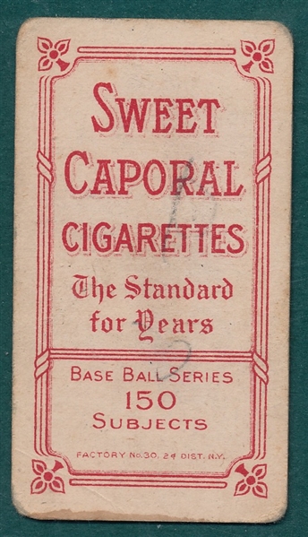 1909-1911 T206 Flick Sweet Caporal Cigarettes
