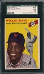 1954 Topps #90 Willie Mays SGC 45
