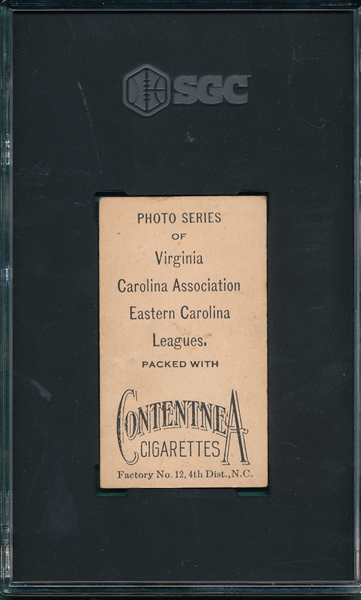 1910 T209 Farmer Contentnea Cigarettes SGC 3 *Photo Series* 