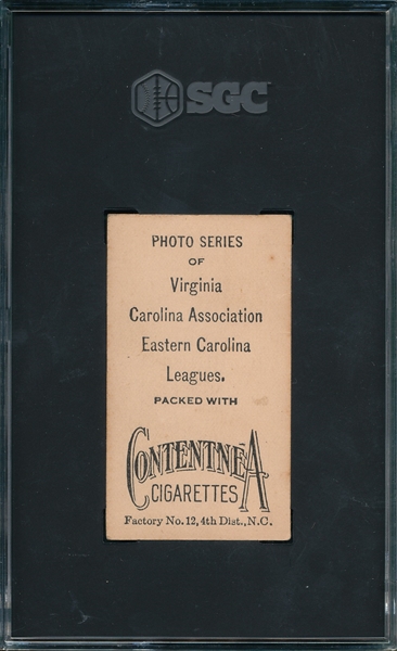 1910 T209 Priest Contentnea Cigarettes SGC 4 *Photo Series* 