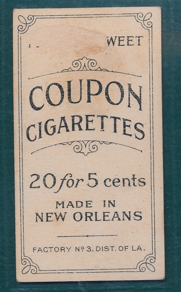 1914 T213-2 John McGraw Coupon Cigarettes