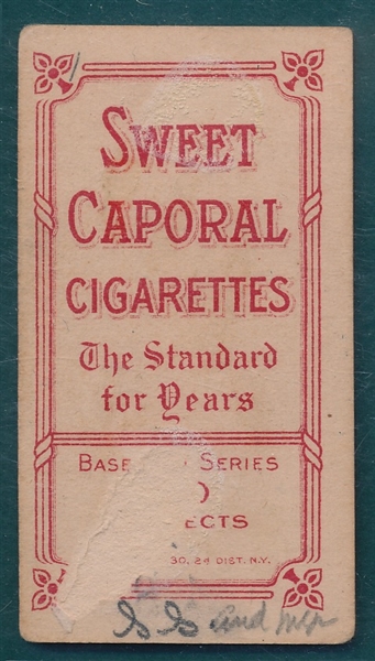 1909-1911 T206 Wallace Sweet Caporal Cigarettes