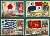 1952 Topps Flags Of the World Partial Set (53/80) 