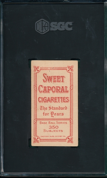 1909-1911 T206 Christy Mathewson, Portrait, Sweet Caporal Cigarettes SGC 2.5 *Factory 25*
