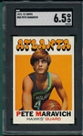 1971 Topps Basketball #55 Pete Maravich SGC 6.5