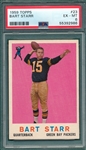 1959 Topps Football #23 Bart Starr PSA 6