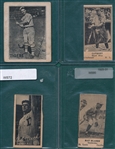 1920 W Card Lot of (4) W/ Veach