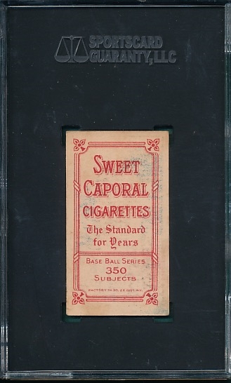1909-1911 T206 Cy Young, Portrait, Sweet Caporal Cigarettes SGC 3 *Factory 30*