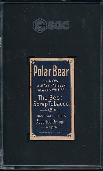 1909-1911 T206 Arellanes Polar Bear SGC 4