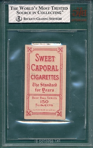 1909-1911 T206 Hahn Sweet Caporal Cigarettes BVG 5.5 *Factory 30*