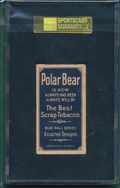 1909-1911 T206 Burchell Polar Bear SGC 50