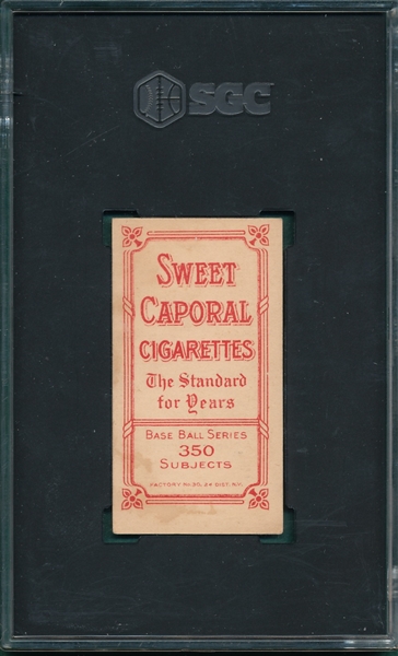 1909-1911 T206 Hartsel Sweet Caporal Cigarettes SGC 4