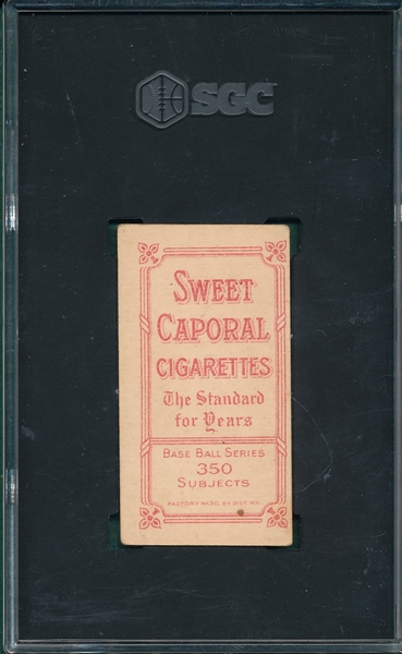 1909-1911 T206 Criss Sweet Caporal Cigarettes SGC 4 