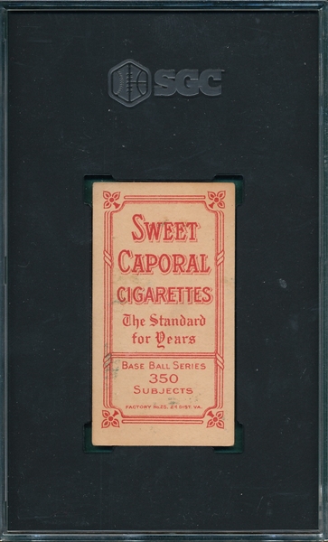 1909-1911 T206 Maloney Sweet Caporal Cigarettes SGC 4